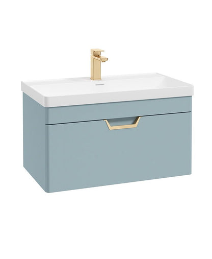 FREYA Wall Hung Single Drawer Vanity Unit & Basin