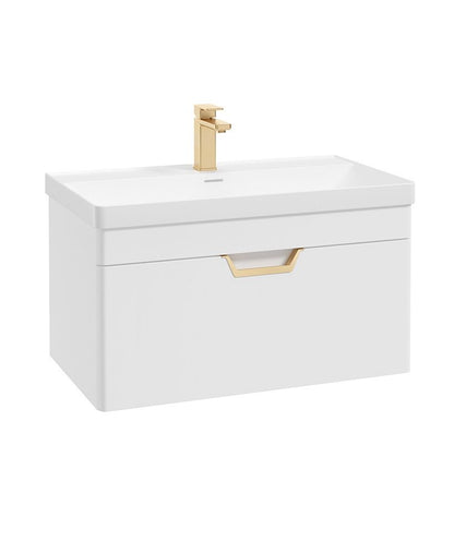 FREYA Wall Hung Single Drawer Vanity Unit & Basin