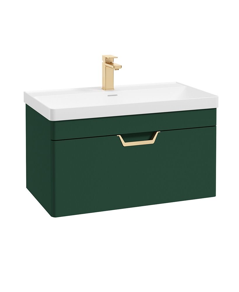 FREYA Wall Hung Single Drawer Vanity Unit & Basin