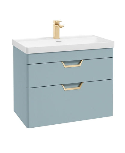 FREYA Wall Hung Two Drawer Vanity Unit & Basin