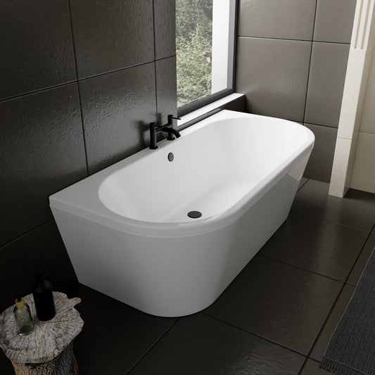 Halo D-Shaped Bath 1700 x 800mm