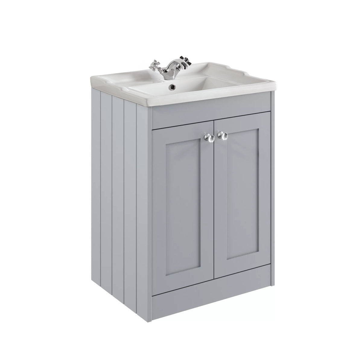 Kylemore 600mm Floor Standing Unit Satin Grey