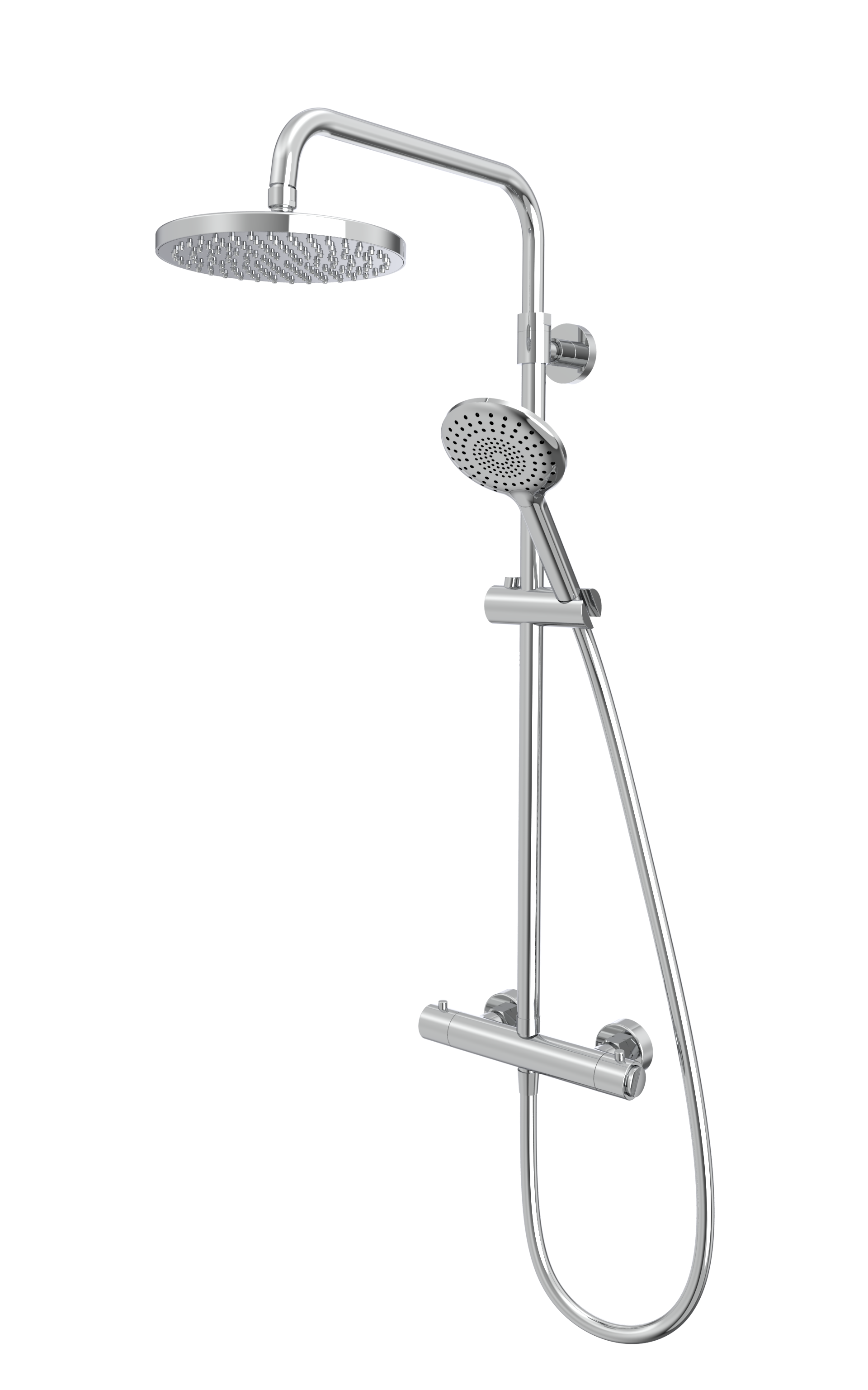 Merit Push Bar Shower System
