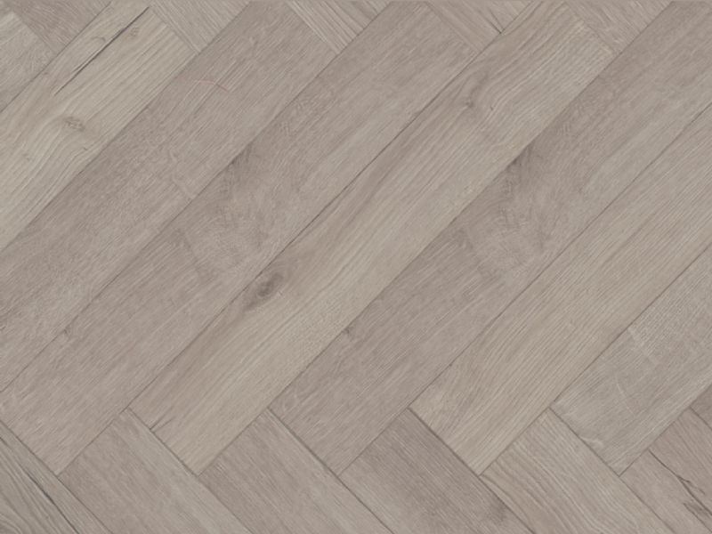 Oak Robust Grey Herringbone 12mm Pack Size 1.92m² - Tile Depot - 