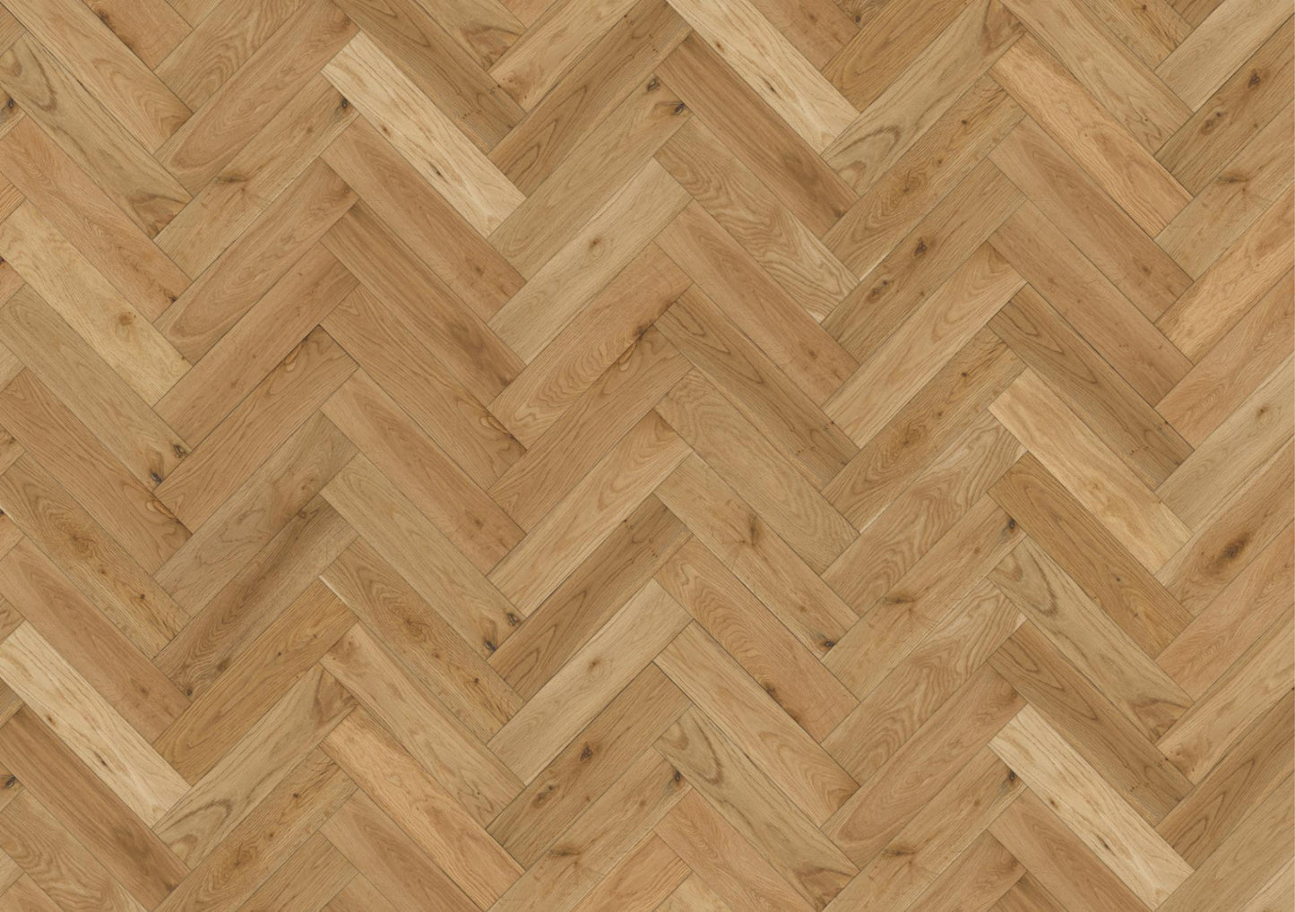 Strata Fifteen Natural Brushed Oak Herringbone 90 - Engineered