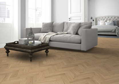 Strata Fifteen Whisper Oak Herringbone 90 - Engineered