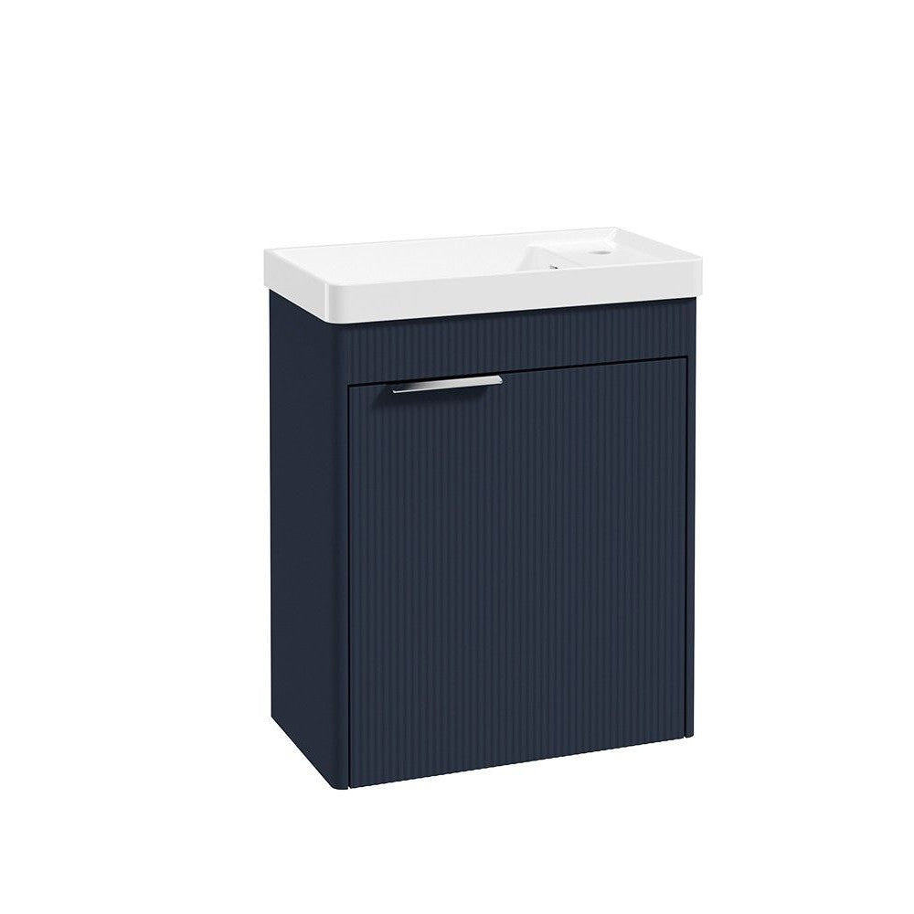 REED Wall Hung Single Door Cloakroom Vanity Unit