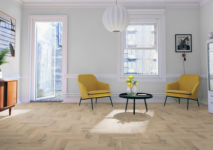 Strata Fifteen Romantic Oak Herringbone 90 - Engineered