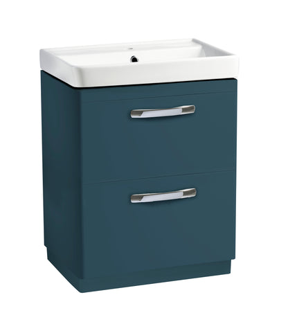 Compass Floor Standing 2 Drawer Cabinet & Basin