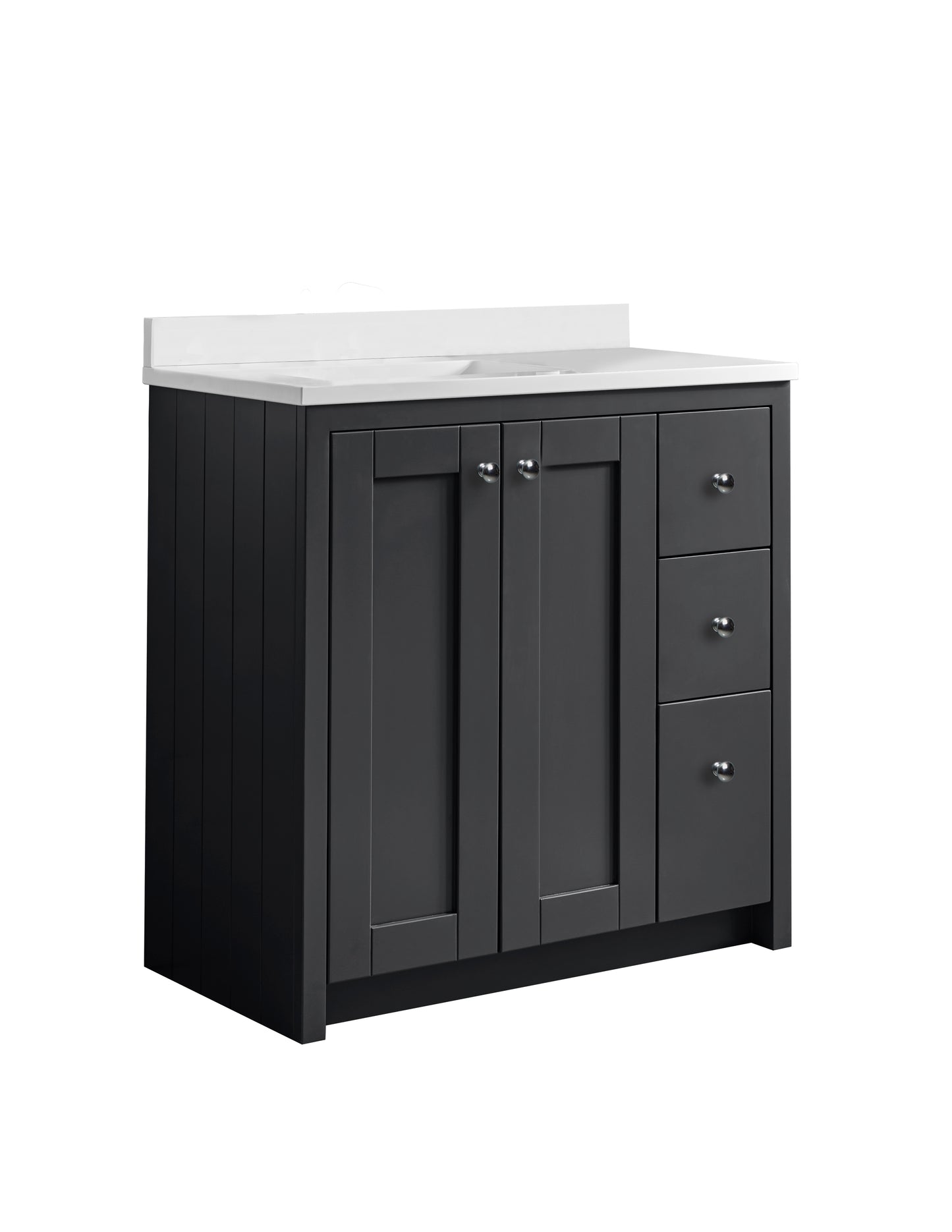 Lansdown Single 800mm Worktop Unit