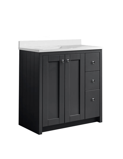 Lansdown Single 800mm Worktop Unit