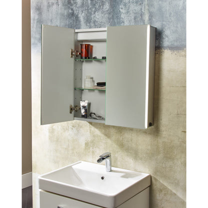 Double Door with LED Lighting
