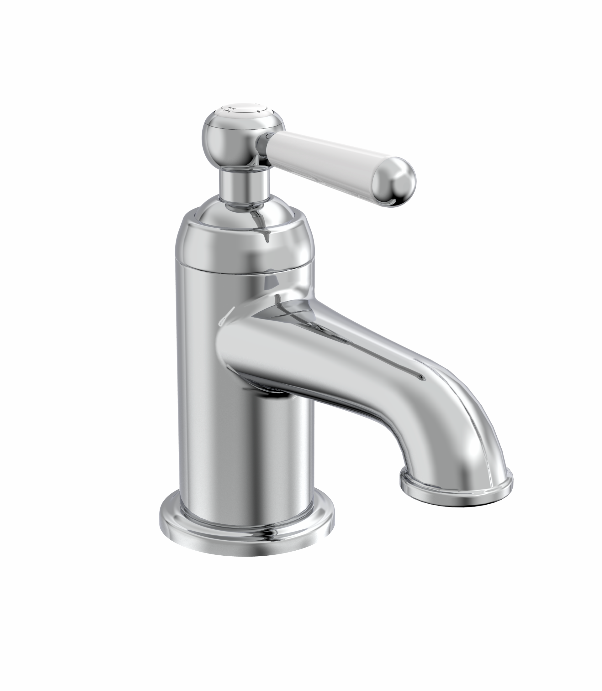 Lansdown Mini Mono Basin Mixer with Click Waste