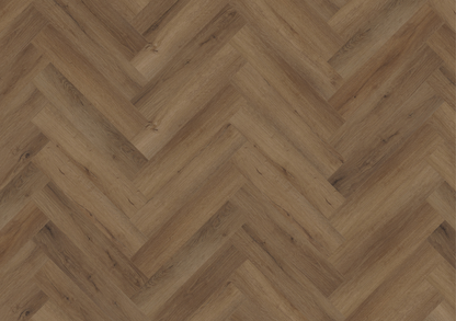 Truffle Oak Herringbone