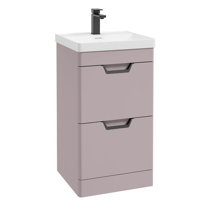 FREYA Floorstanding Two Drawer Vanity Unit