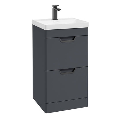 FREYA Floorstanding Two Drawer Vanity Unit