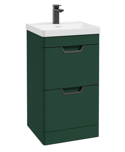 FREYA Floorstanding Two Drawer Vanity Unit