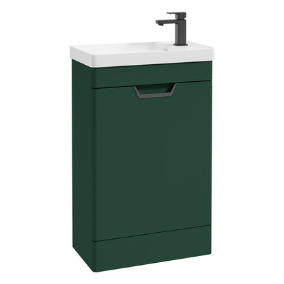 FREYA Floorstanding Single Door Cloakroom Vanity Unit