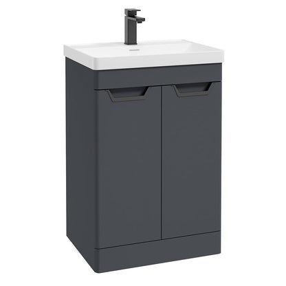 FREYA Floorstanding Two Door Vanity Unit