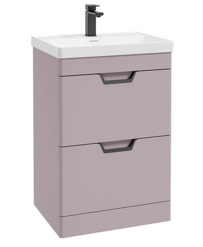 FREYA Floorstanding Two Drawer Vanity Unit