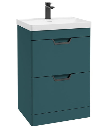 FREYA Floorstanding Two Drawer Vanity Unit