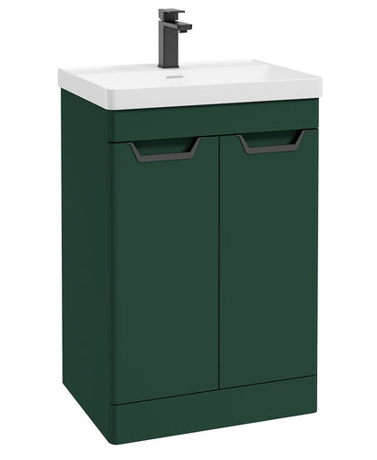 FREYA Floorstanding Two Drawer Vanity Unit