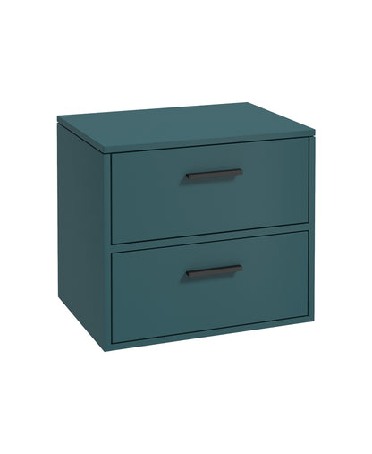 FINLAND Wall Hung Two Drawer Countertop Vanity Unit
