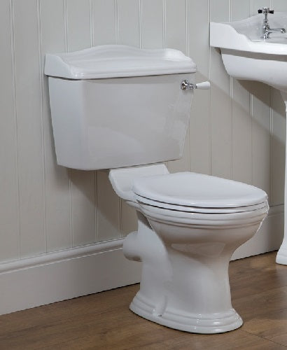 CAMBRIDGE Close Coupled Lever Cistern WC & Bermuda Standard Seat