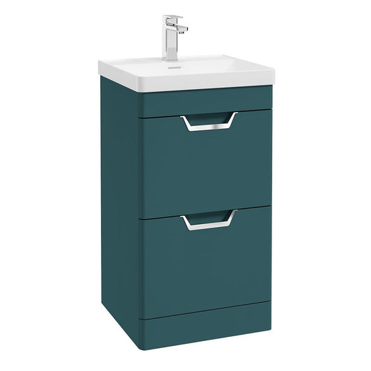 FREYA Floorstanding Two Drawer Vanity Unit