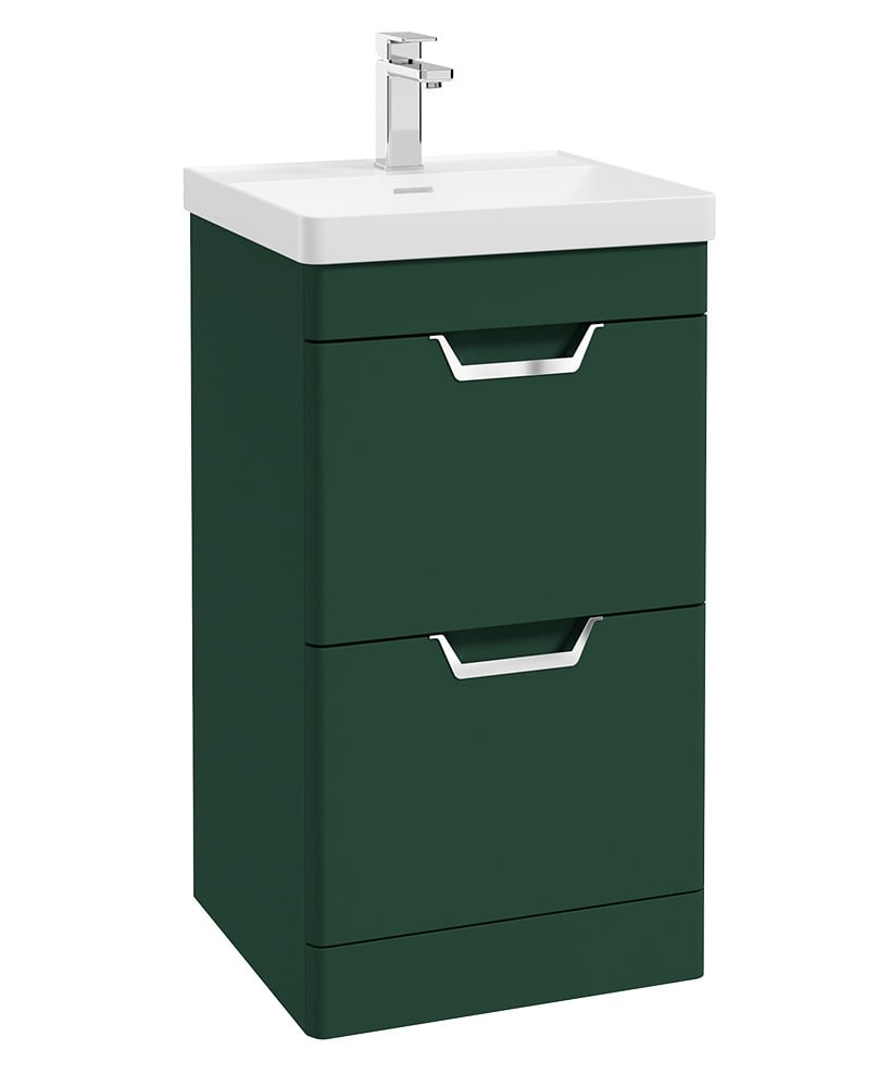 FREYA Floorstanding Two Drawer Vanity Unit