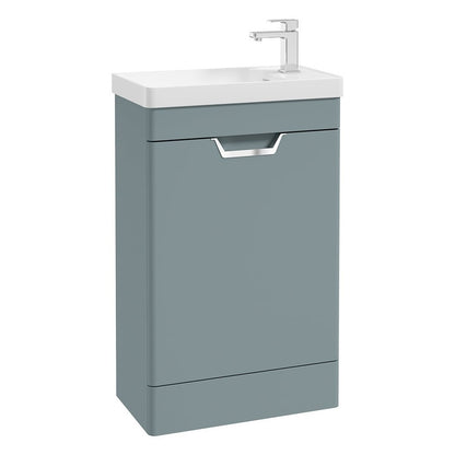FREYA Floorstanding Single Door Cloakroom Vanity Unit