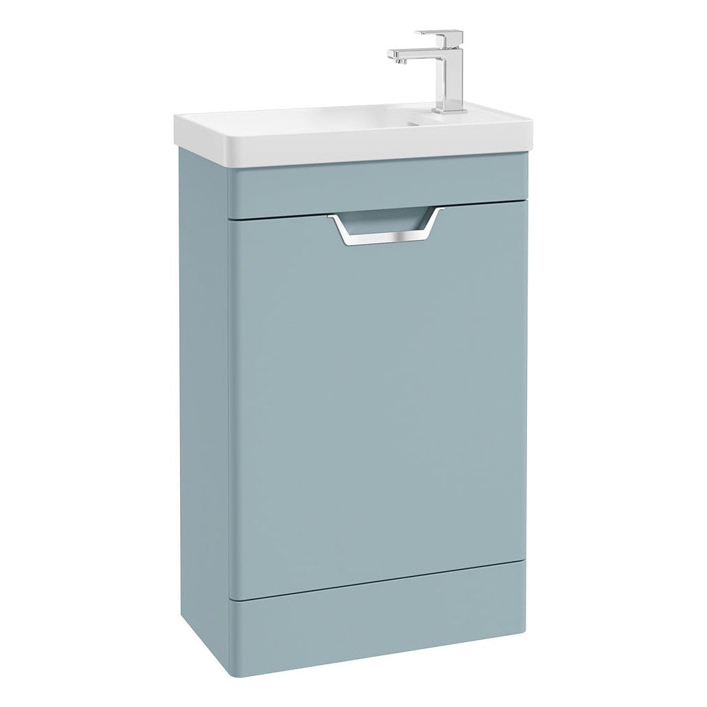 FREYA Floorstanding Single Door Cloakroom Vanity Unit