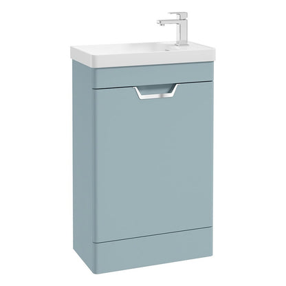 FREYA Floorstanding Single Door Cloakroom Vanity Unit