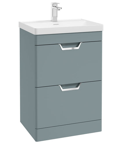 FREYA Floorstanding Two Drawer Vanity Unit