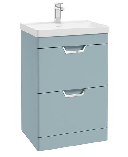 FREYA Floorstanding Two Drawer Vanity Unit
