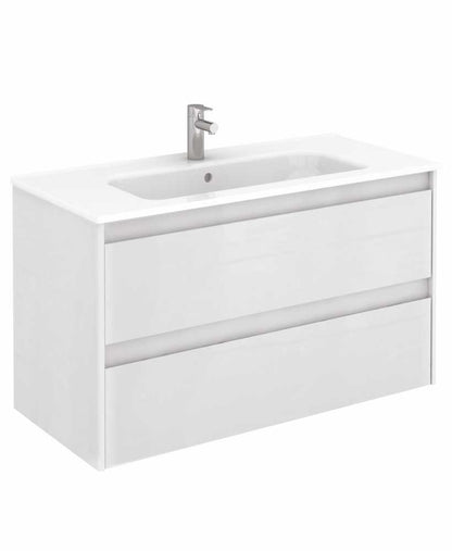 DIJON Wall Hung Two Drawer Vanity Unit