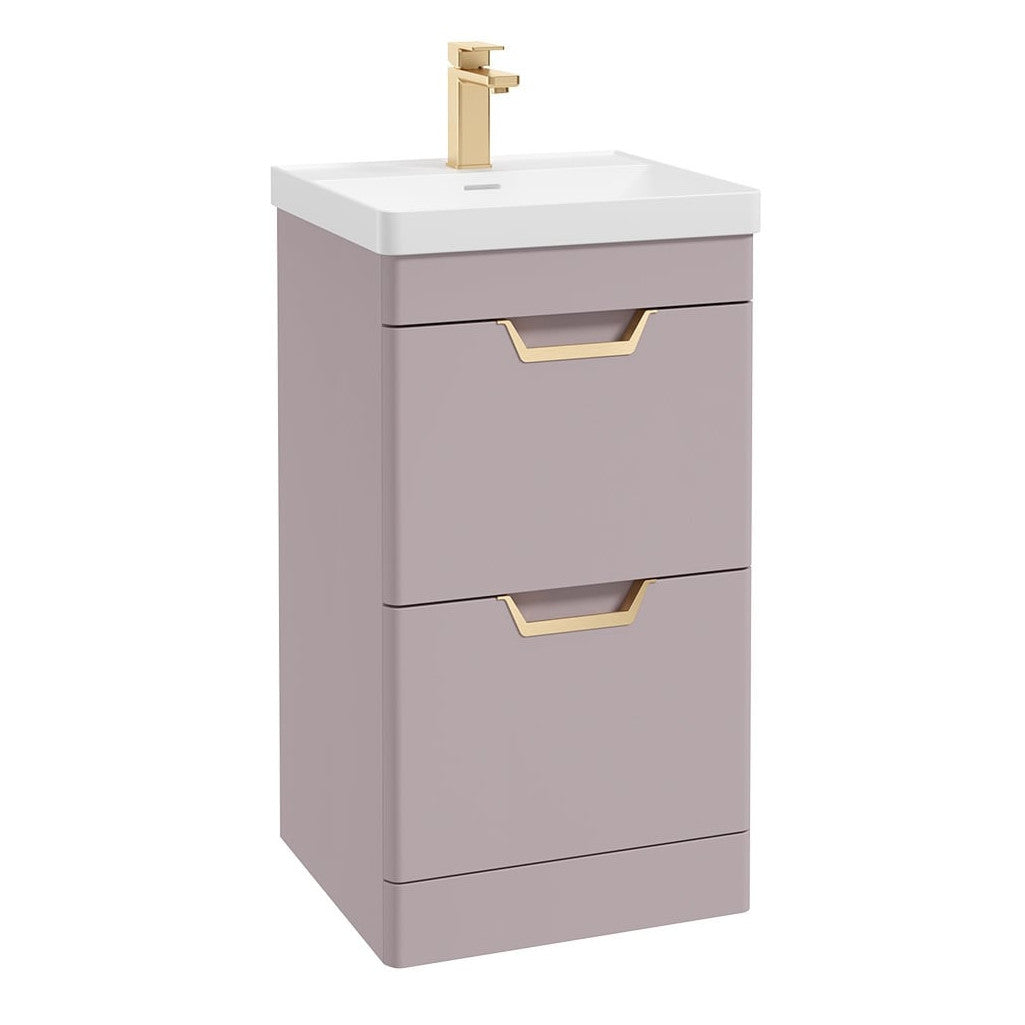 FREYA Floorstanding Two Drawer Vanity Unit