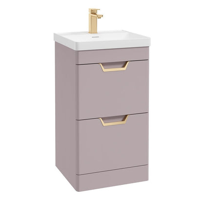 FREYA Floorstanding Two Drawer Vanity Unit