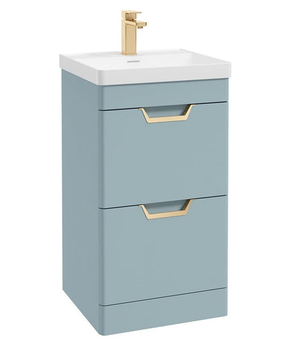 FREYA Floorstanding Two Drawer Vanity Unit