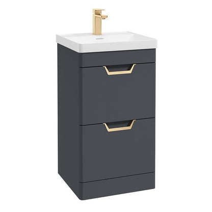 FREYA Floorstanding Two Drawer Vanity Unit
