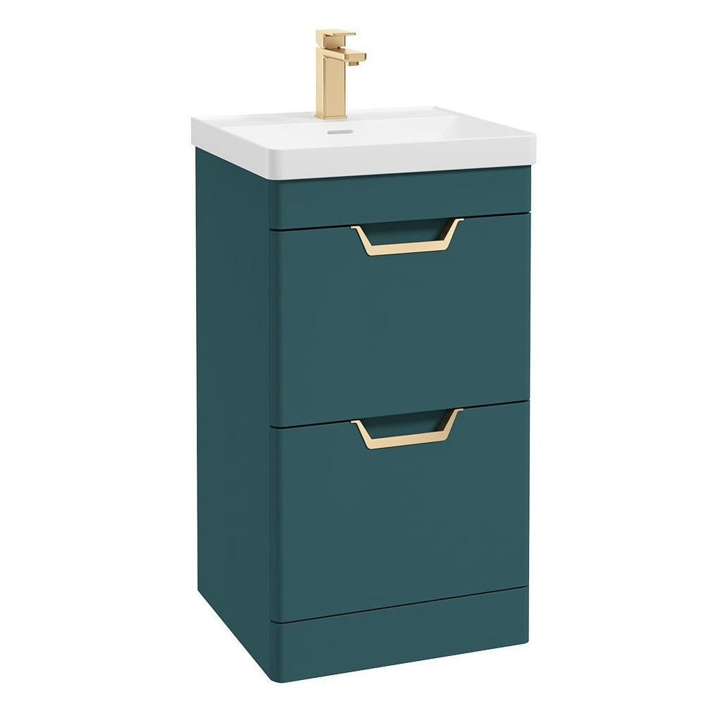 FREYA Floorstanding Two Drawer Vanity Unit