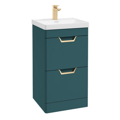 FREYA Floorstanding Two Drawer Vanity Unit