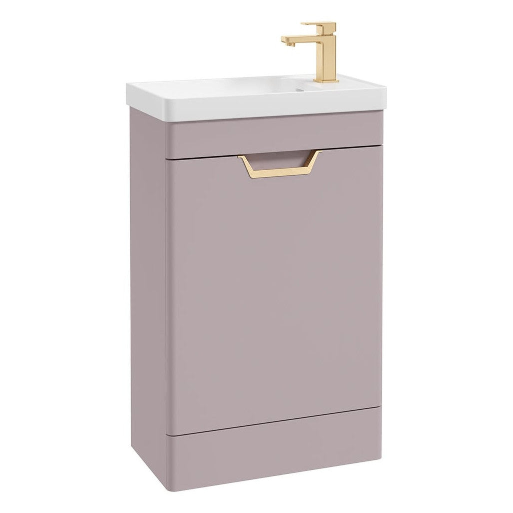 FREYA Floor Standing Single Door Cloakroom Vanity Unit
