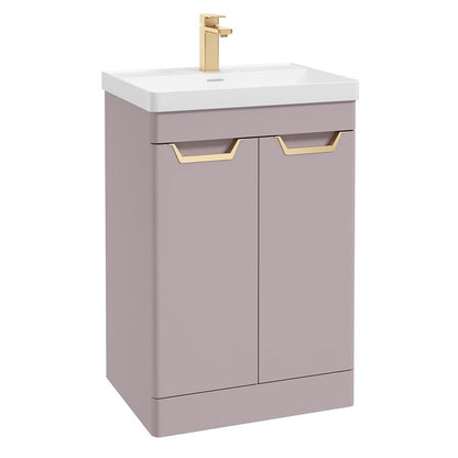 FREYA Floorstanding Two Door Vanity Unit