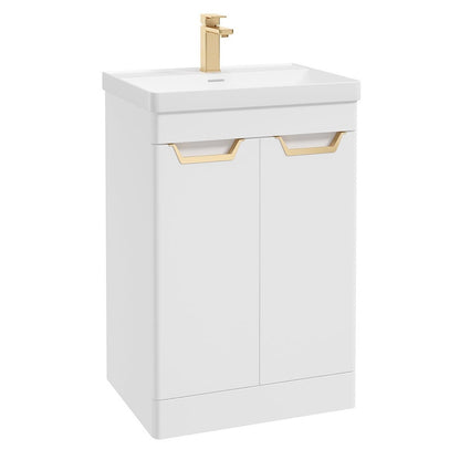 FREYA Floorstanding Two Door Vanity Unit