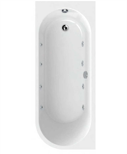ARC Single Ended Left Hand 8 Jet Whirlpool Bath & Panel