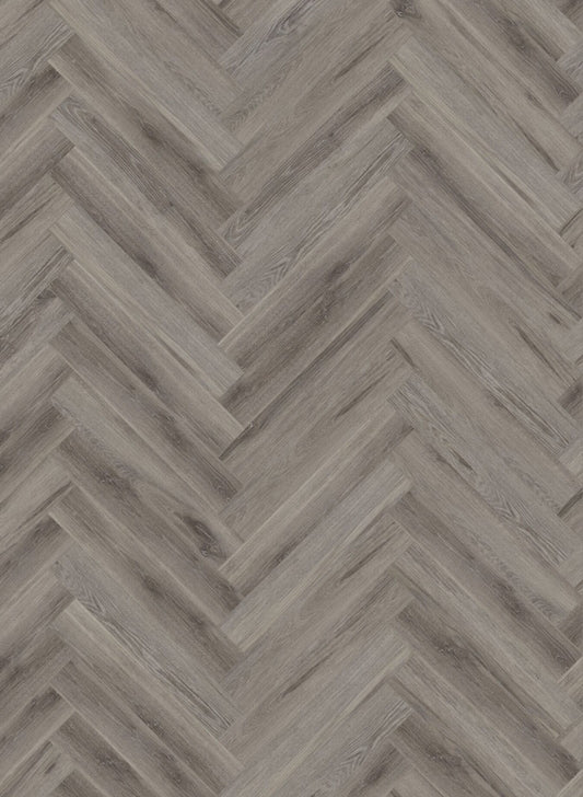 Rustic Grey Oak Herringbone SPC Vinyl