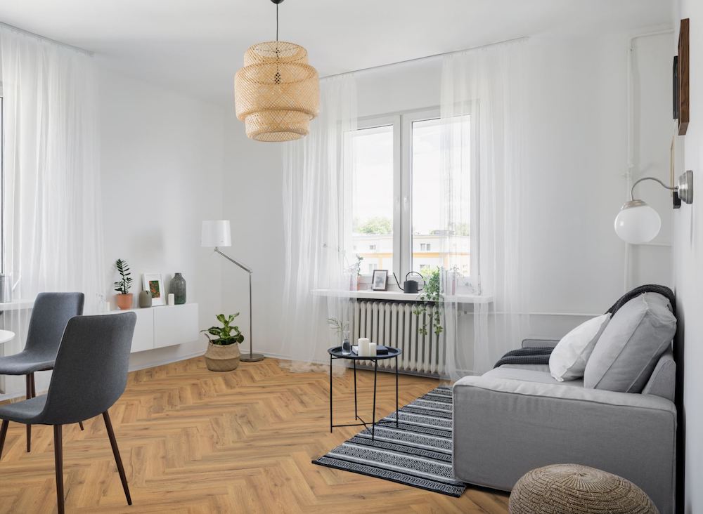 Ranch Oak Herringbone LVT Dryback