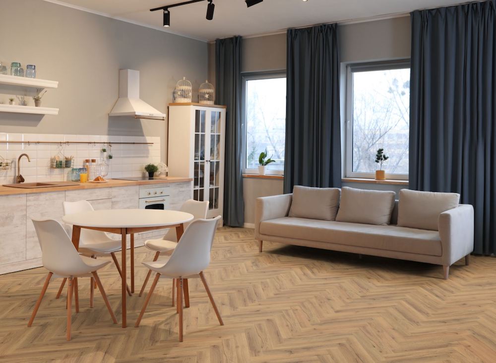Ranch Oak Herringbone