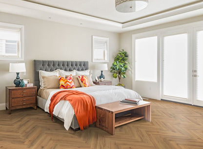 Ranch Oak Herringbone LVT Dryback